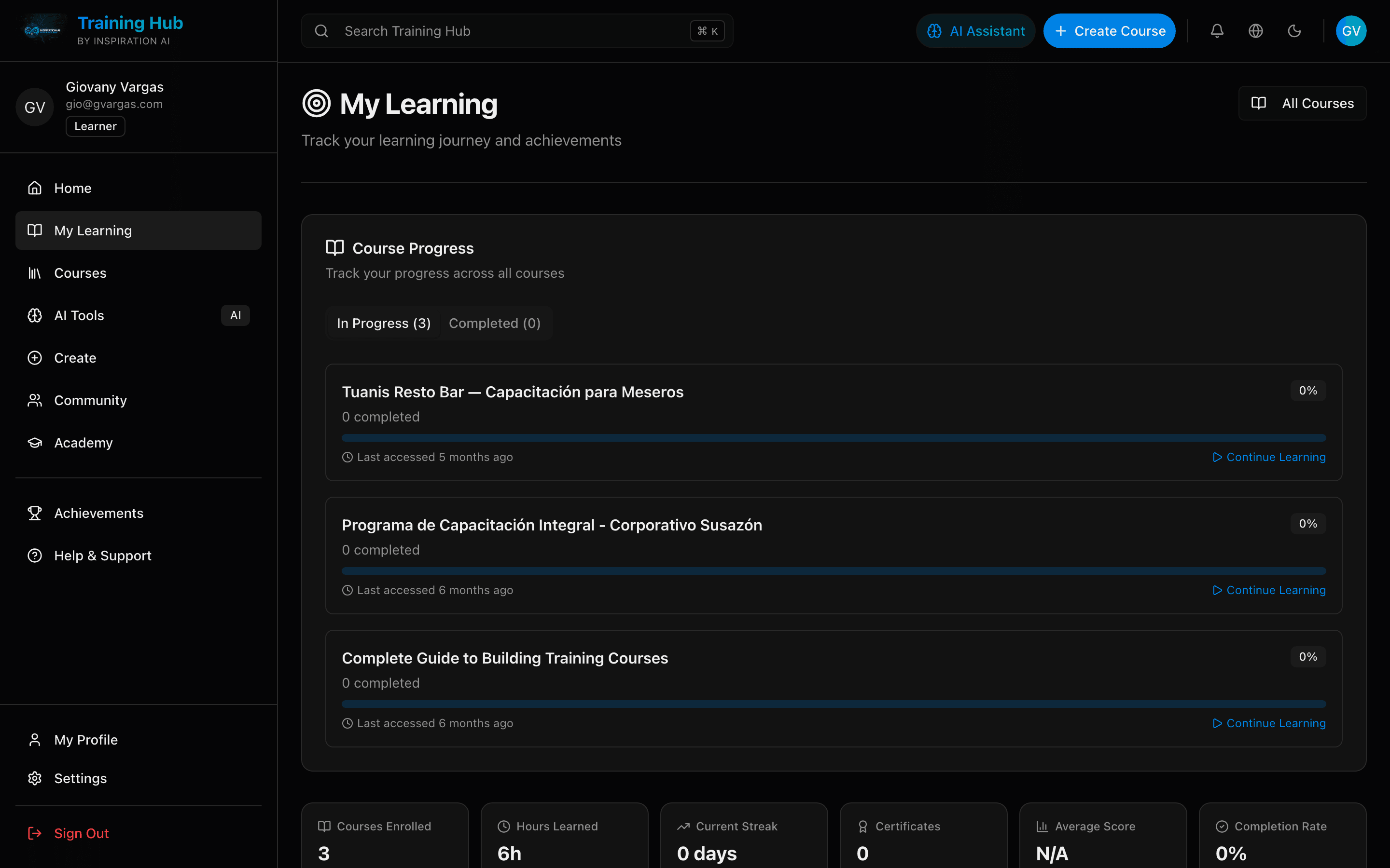 Real-Time Learning Analytics